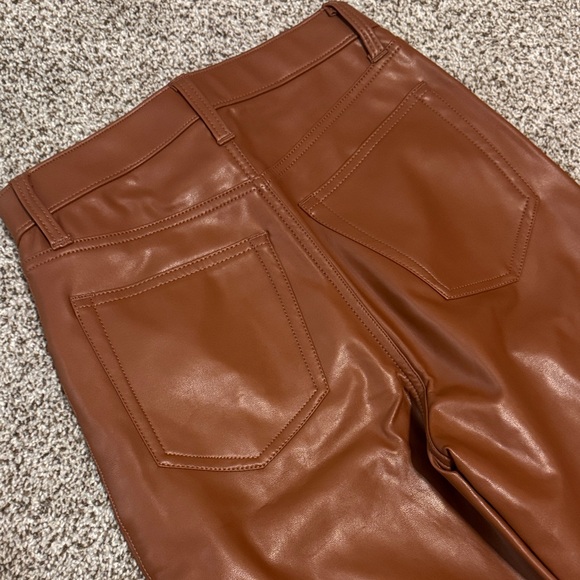 Abercrombie & Fitch Faux Leather Pants - Picture 6 of 6